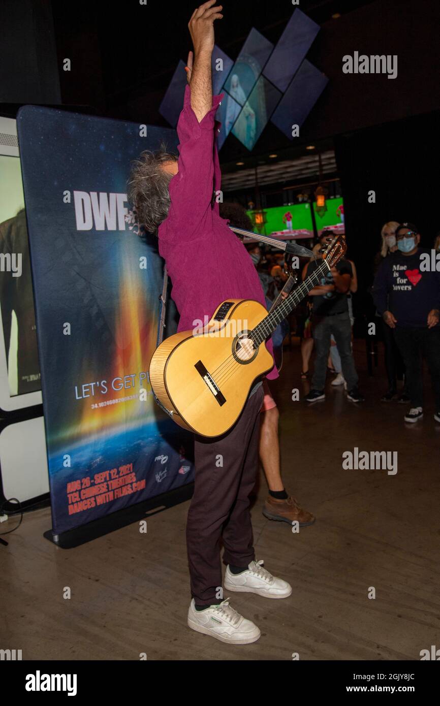 Los Angeles, USA. September 2021. Shawn Harris und Jon Devoto spielen 24. Jährliche Tänze mit Filmen Festival Music Videos Premiere von 'Bleeding Audio' von Spielen im TCL Chinese Theatre, Los Angeles, CA am 11. September 2021 Credit: Eugene Powers/Alamy Live News Stockfoto