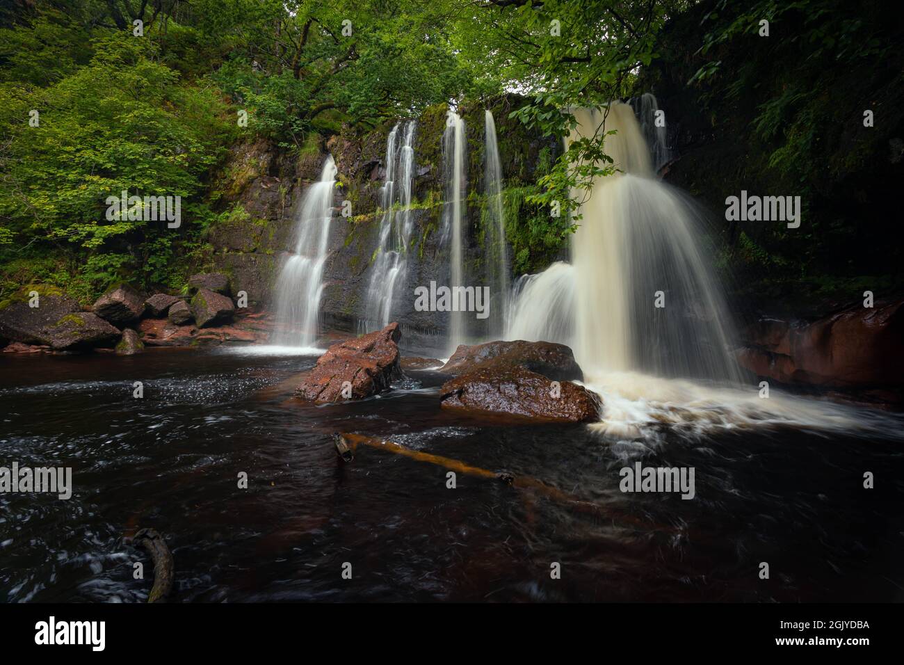 Musdale Waterfall, in der Nähe von Oban, Argyll und Bute, Schottland Stockfoto