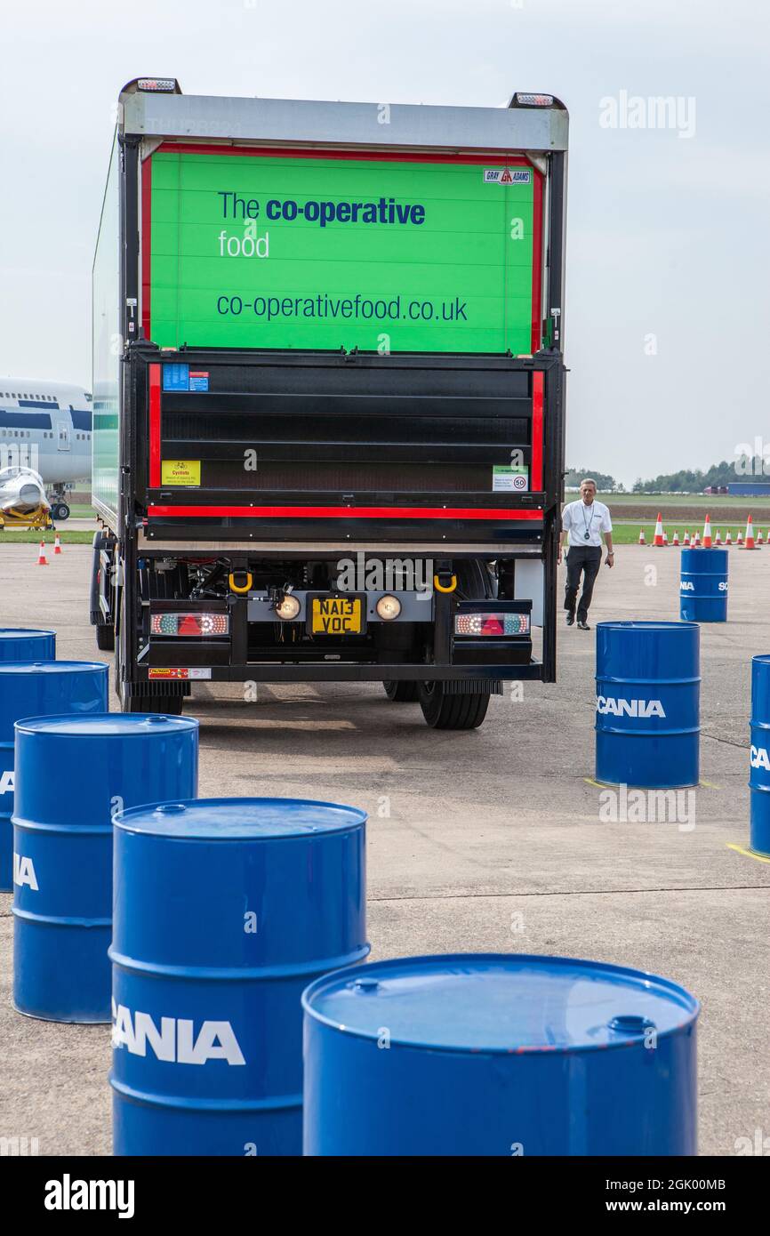Co-Op-Fahrer des Jahres, gesponsert von Scania (GB) Stockfoto