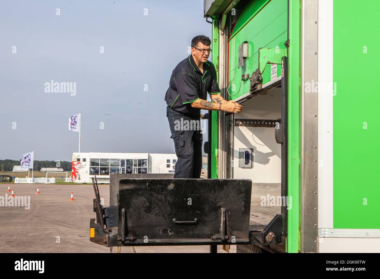 Co-Op-Fahrer des Jahres, gesponsert von Scania (GB) Stockfoto