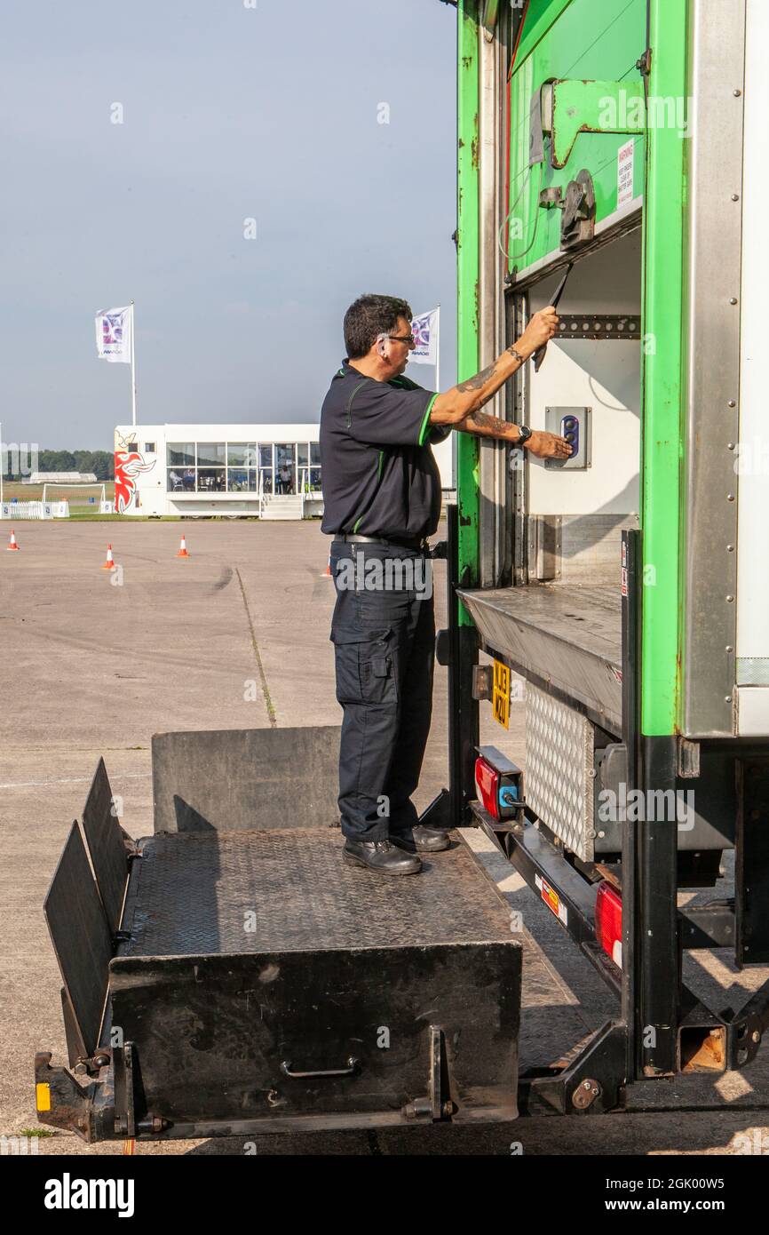Co-Op-Fahrer des Jahres, gesponsert von Scania (GB) Stockfoto