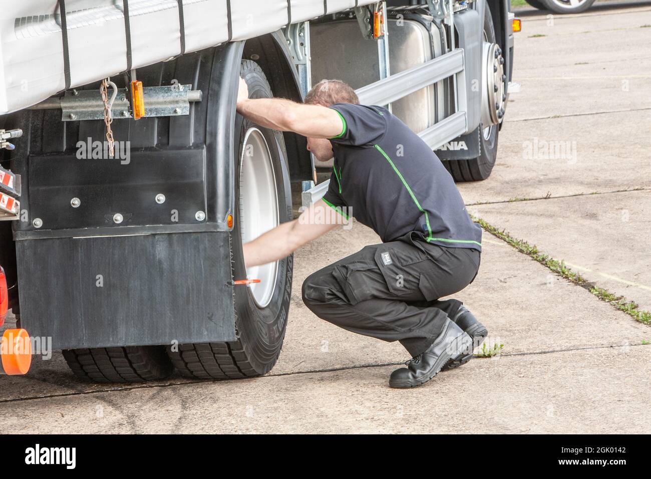 Co-Op-Fahrer des Jahres, gesponsert von Scania (GB) Stockfoto