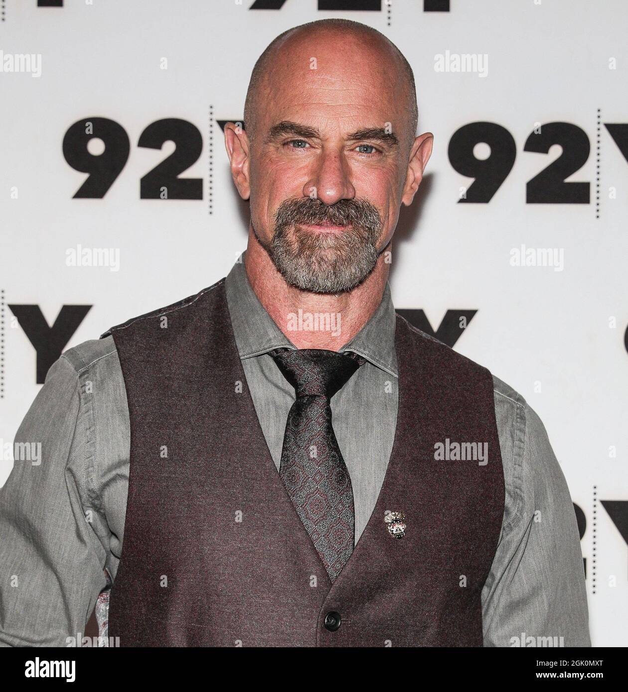 New York, NY, USA. September 2021. Christopher Meloni bei einem öffentlichen Auftritt für Christopher Meloni im Gespräch mit Michael Ausiello, 92nd Street Y, New York, NY 12. September 2021. Kredit: CJ Rivera/Everett Collection/Alamy Live Nachrichten Stockfoto