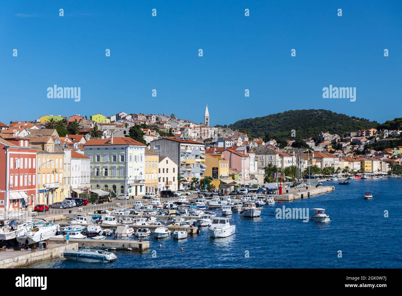 Mali Losinj, Kroatien Stockfoto
