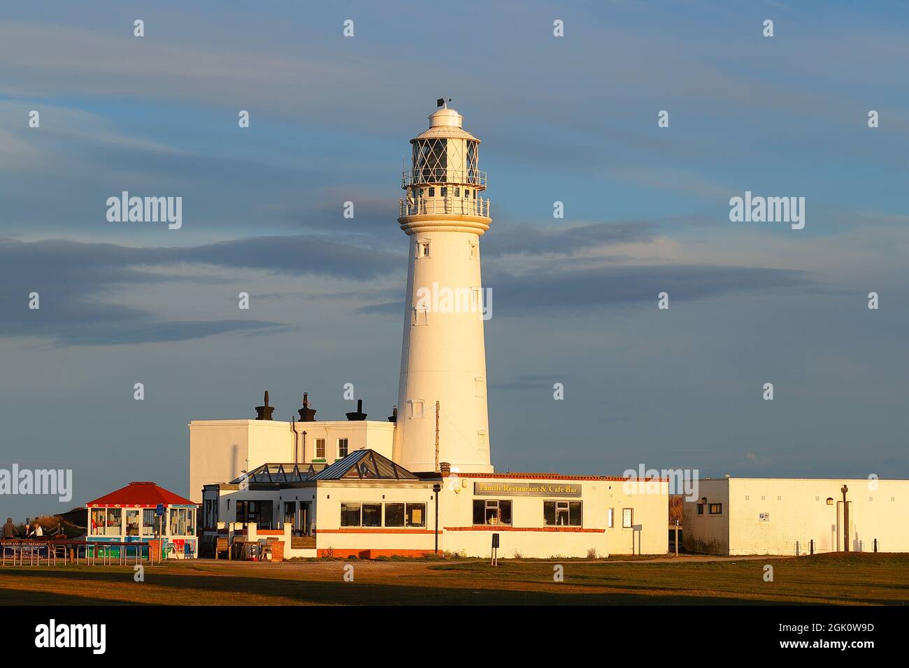 Flamborough New Lighthouse Stockfoto