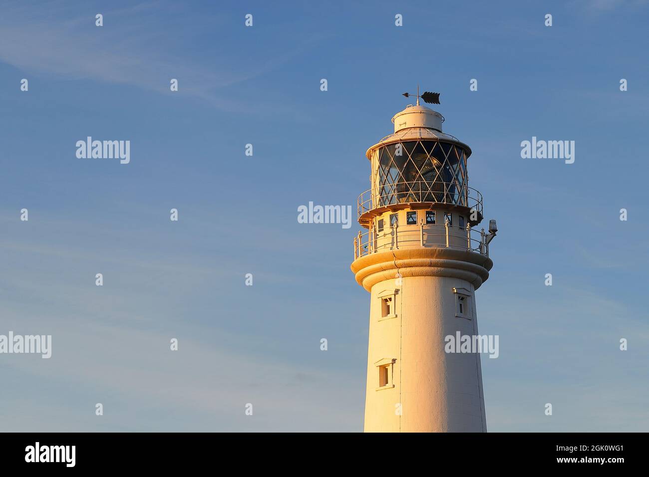 Flamborough New Lighthouse Stockfoto