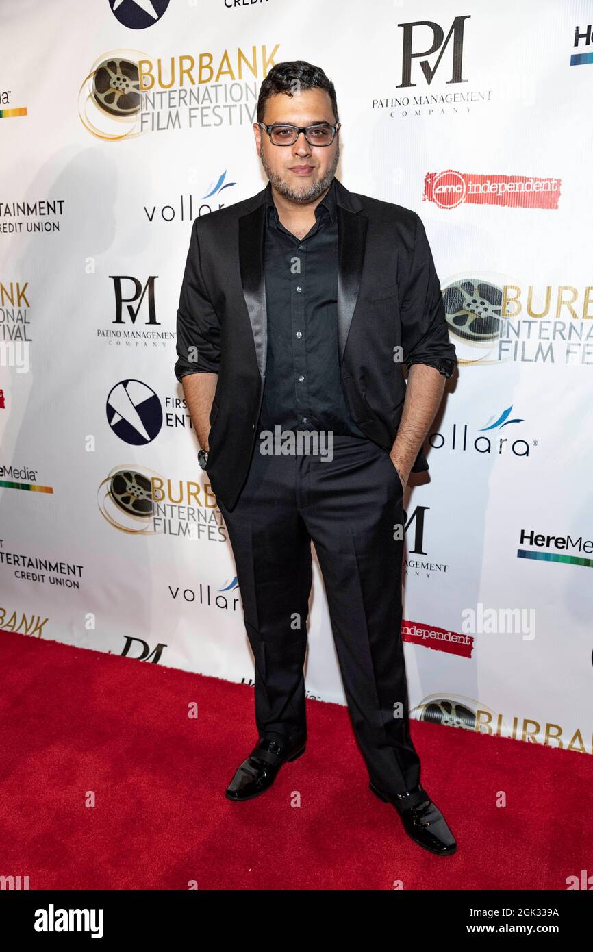 Burbank, CA, USA. September 2021. Gregori J. Martin nimmt am 12. September 2021 an der 13. Jährlichen Gala der Burbank International Film Festival Awards im Burbank Marriott, Burbank, CA Teil.Quelle: Eugene Powers/Alamy Live News Stockfoto