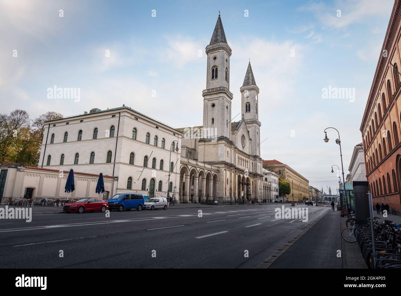 St. Louis Kirche (Ludwigskirche) - München, Bayern, Deutschland Stockfoto