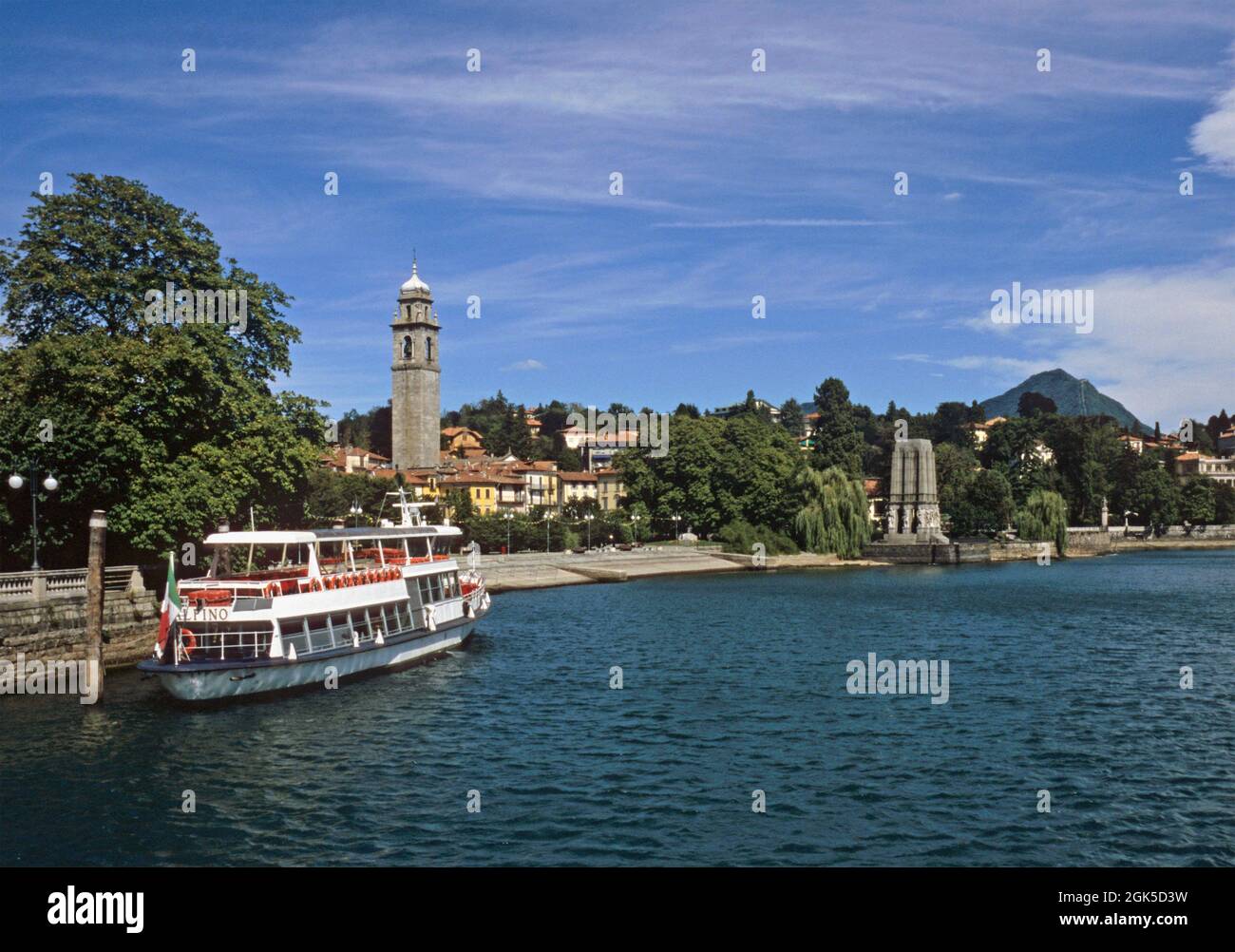 Pallanza, Lago Maggiore, Piemonte, Italien Stockfoto