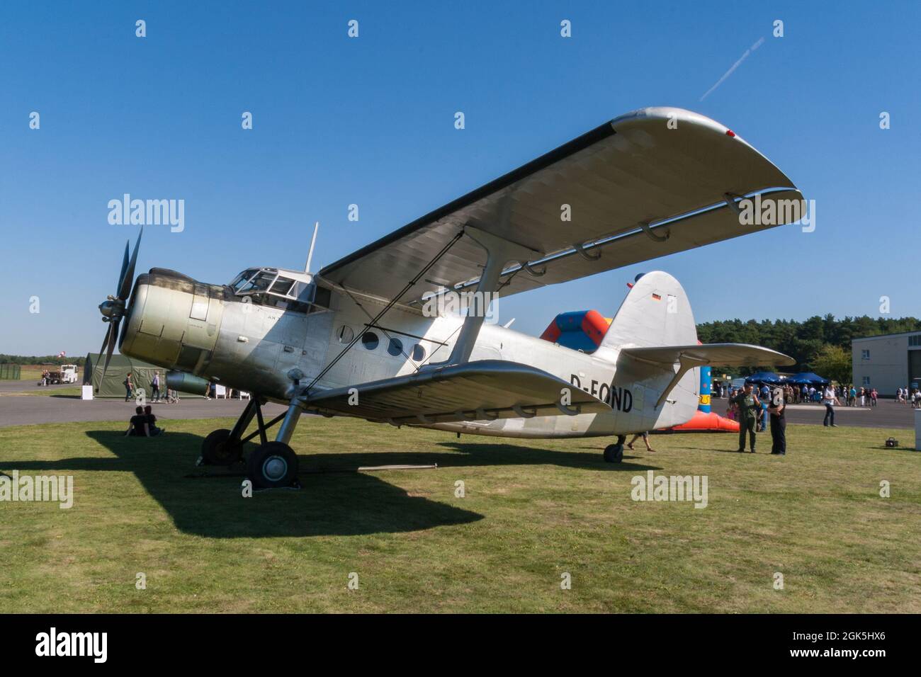 Das Luftwaffenmuseum in Gatow, Berlin Stockfoto