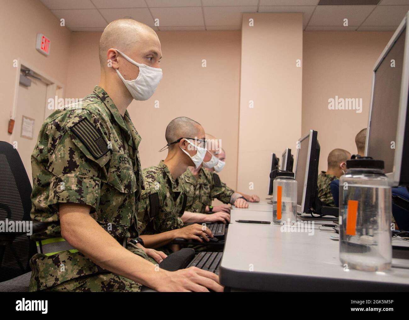 Officer candidate school ocs klasse 17 21 sch ler nehmen an einer