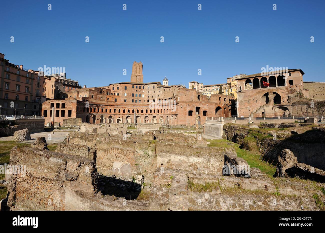 Trajan's Forum and Market, Rom, Italien Stockfoto