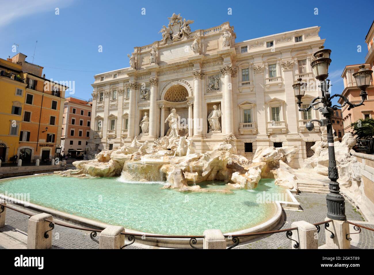 Fontana di Trevi, Rom, Italien Stockfoto