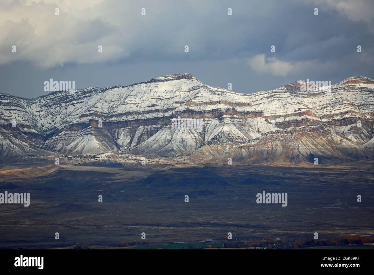Rocky Mountains in Grand Junction, Colorado Stockfoto