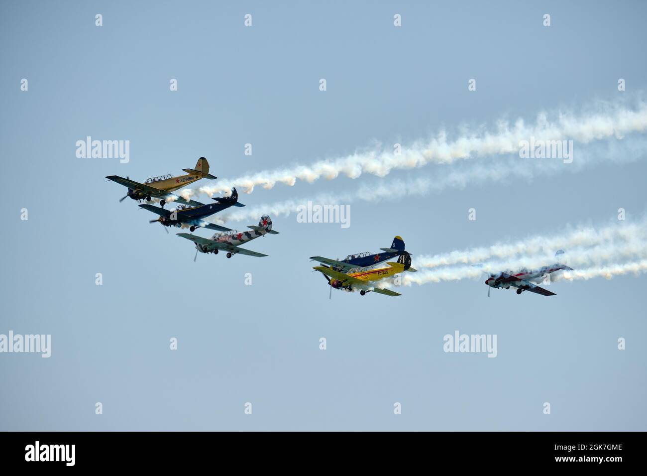 International Torre del Mar Airshow 2021, Provinz Malaga, Spanien. Stockfoto