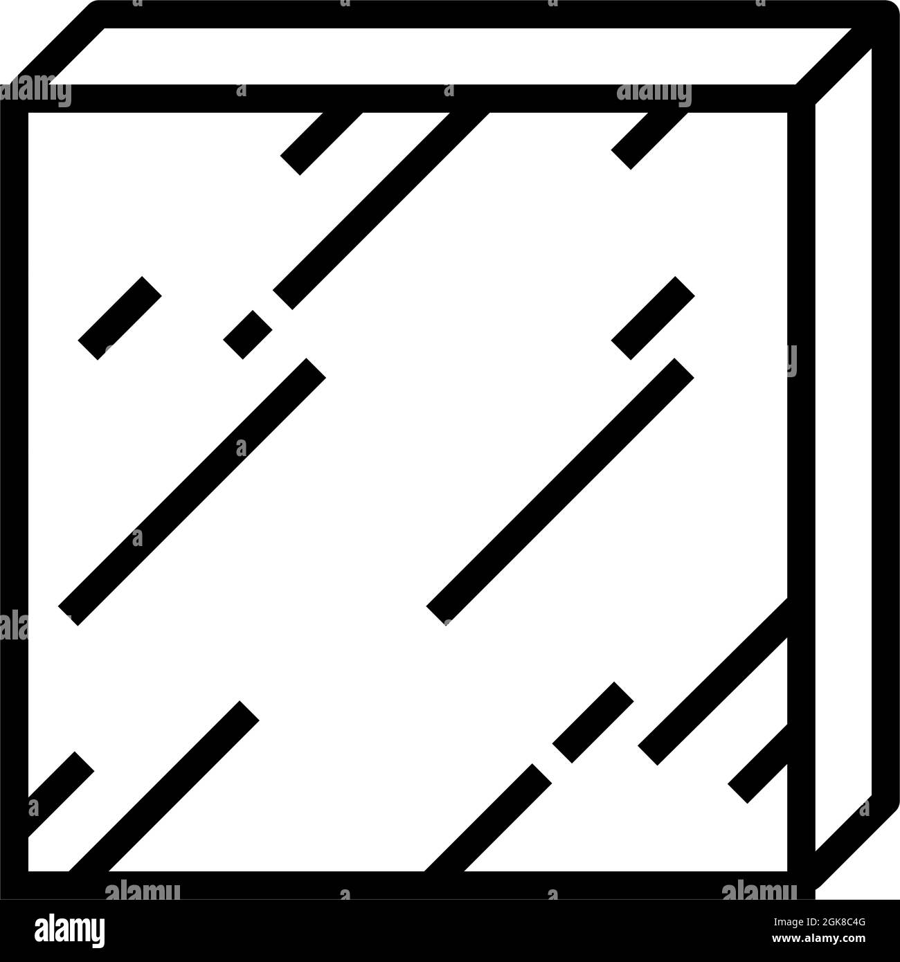 Vektorgrafik für Symbole der Blechlinie Stock Vektor