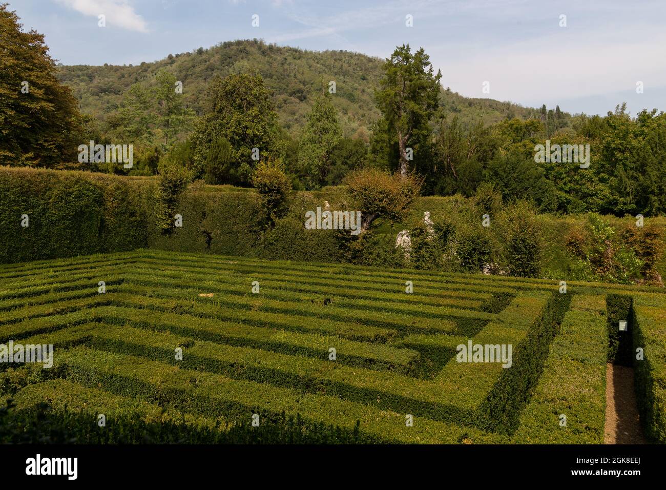 Valsanzibio italienischer garten labyrinth Fotos und Bildmaterial in