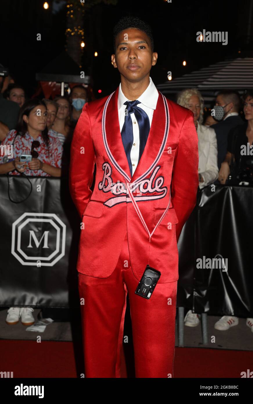 13. September 2021, New York, New York, USA: TYLER MITCHELL nimmt an der VIP Met Gala 2021 Teil, die im Mark Hotel stattfindet. (Bild: © Nancy Kaserman/ZUMA Press Wire) Stockfoto