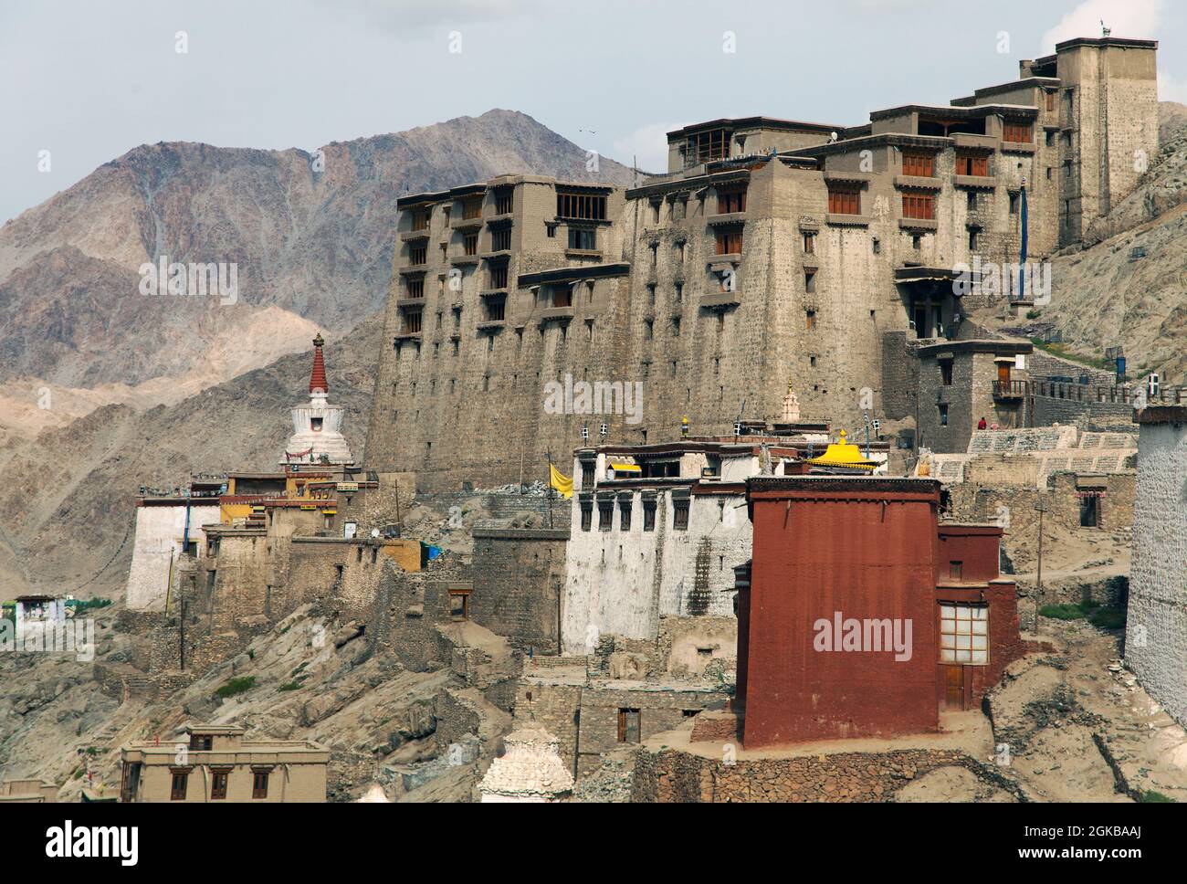 Leh Palace - Ladakh - Jammu und Kaschmir - Indien Stockfoto