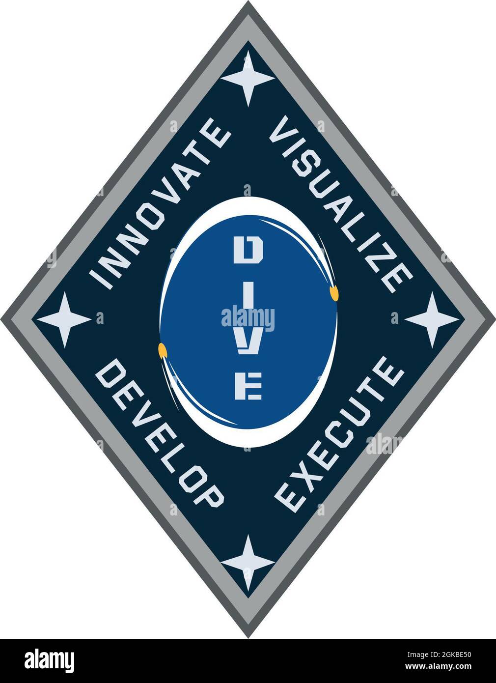 Der Wettbewerb „Innovate Visualize and Execute entwickeln“ ist ein Produkt der Innovationsveranstaltung „Designing Space“, die von der Air University mit dem U.S. Space Command gesponsert wird. Die erste fünfwöchige Veranstaltung, die vom 10. November bis zum 18. Dezember stattfindet, stellte die Frage: „wie entwickeln wir im Weltraum kämpfende Führer?“ Um Mitglieder der US-Luftwaffe, der US-Weltraumwaffe, der US-Armee und der alliierten Nationen zu erreichen. Stockfoto