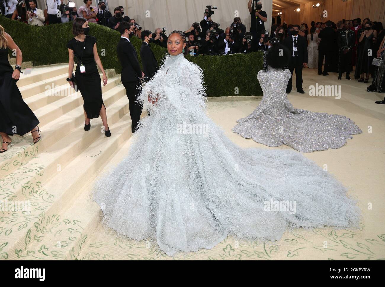 New York, USA. 13. September 2021. Teilnahme an der Benefizgala 2021 des Metropolitan Museum of Art Costume Institute in New York City, NY, USA am 13. September 2021. Foto von Charles Guerin/ABACAPRESS.COM Quelle: Abaca Press/Alamy Live News Stockfoto