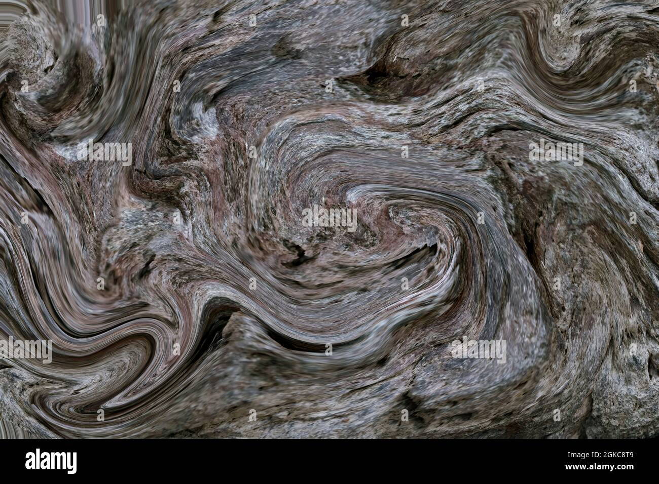 Ornamentaler Hintergrund mit abstrakten Mustern. Flüssige Malerei abstrakte Textur, Kunsttechnik. Hintergrund aus natürlichen Farbschattierungen Stockfoto