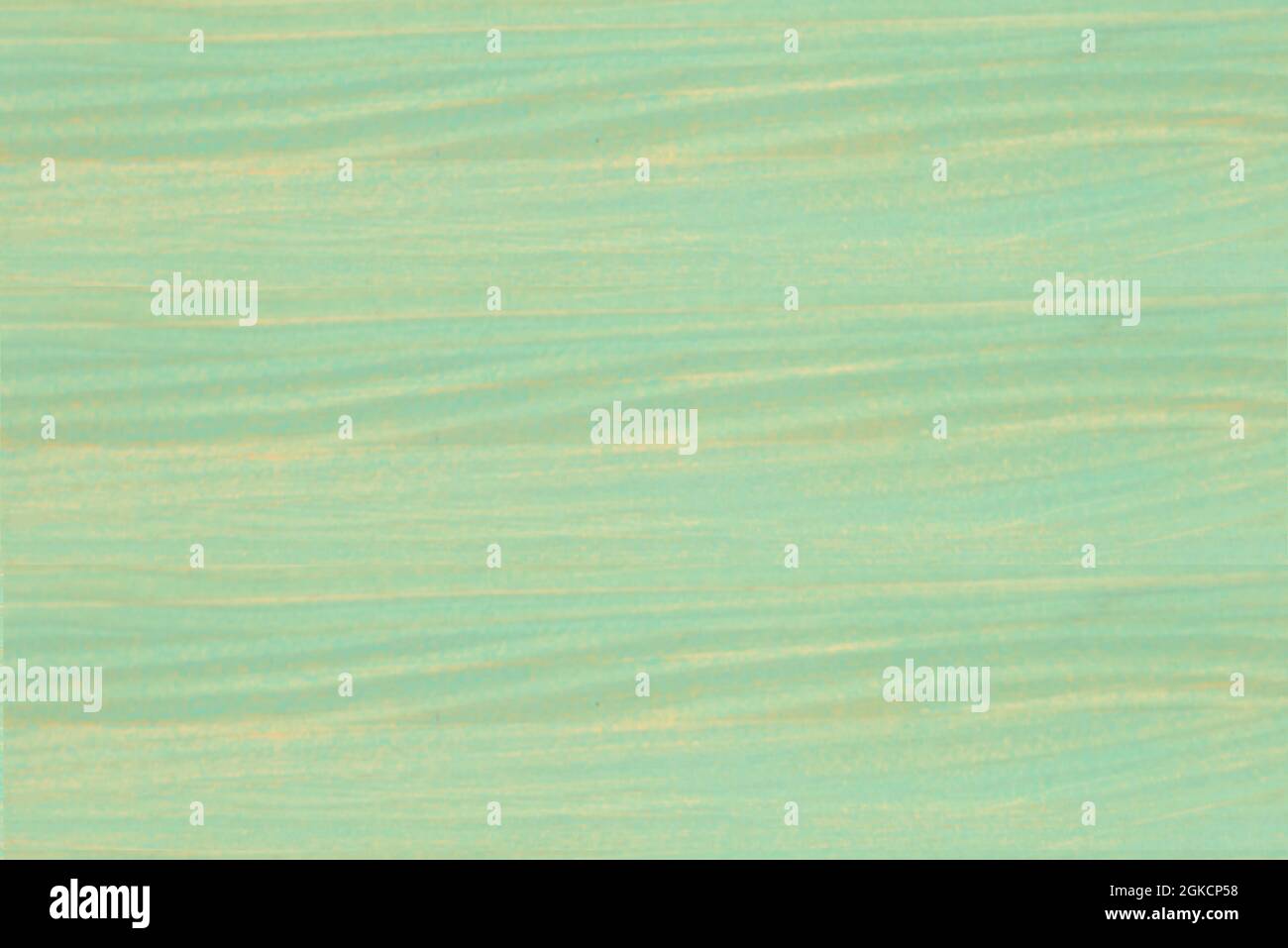 Tischplatte mit grünen Planken und dezenten gelben Striche. Vektorholz-Textur Stockfoto