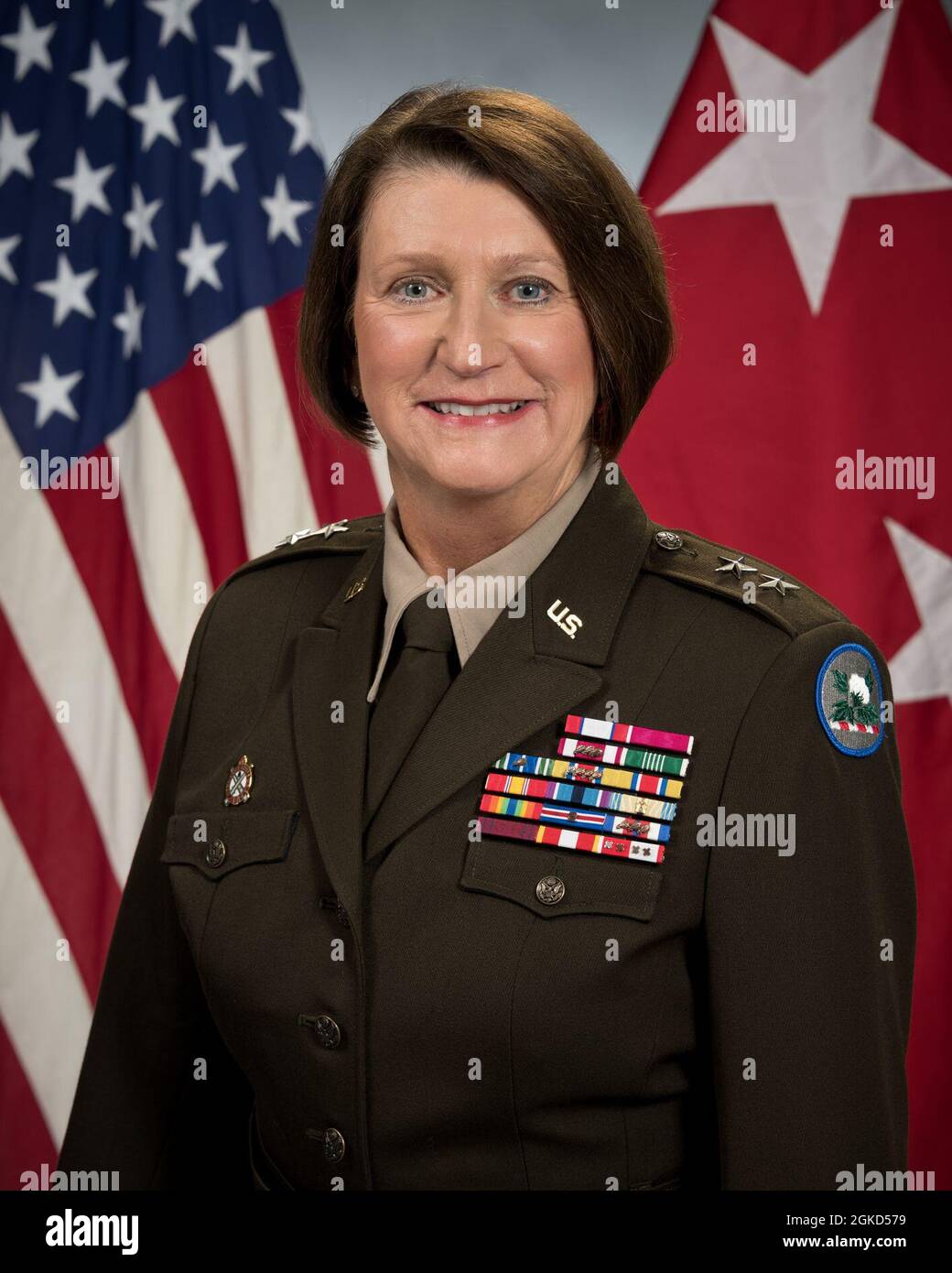 Maxwell AFB, Ala. - Offizielles Porträt des Generalmajors Sheryl E. Gordon, Adjutant General, Alabama National Guard, aufgenommen am 17. März 2021. Stockfoto