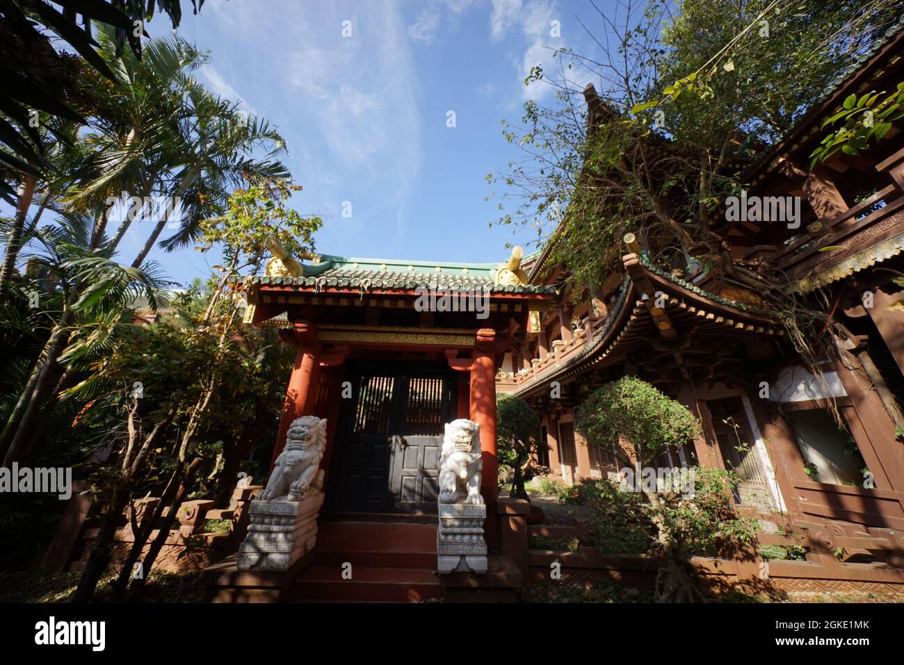 Nice Minh Thanh Pagode in der Provinz Gia Lai in Zentralvietnam Stockfoto