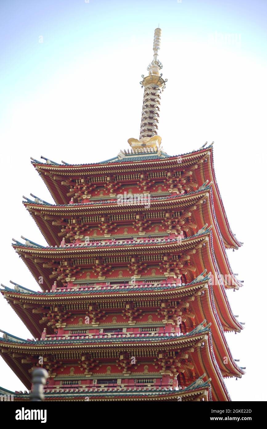 Nice Minh Thanh Pagode in der Provinz Gia Lai in Zentralvietnam Stockfoto
