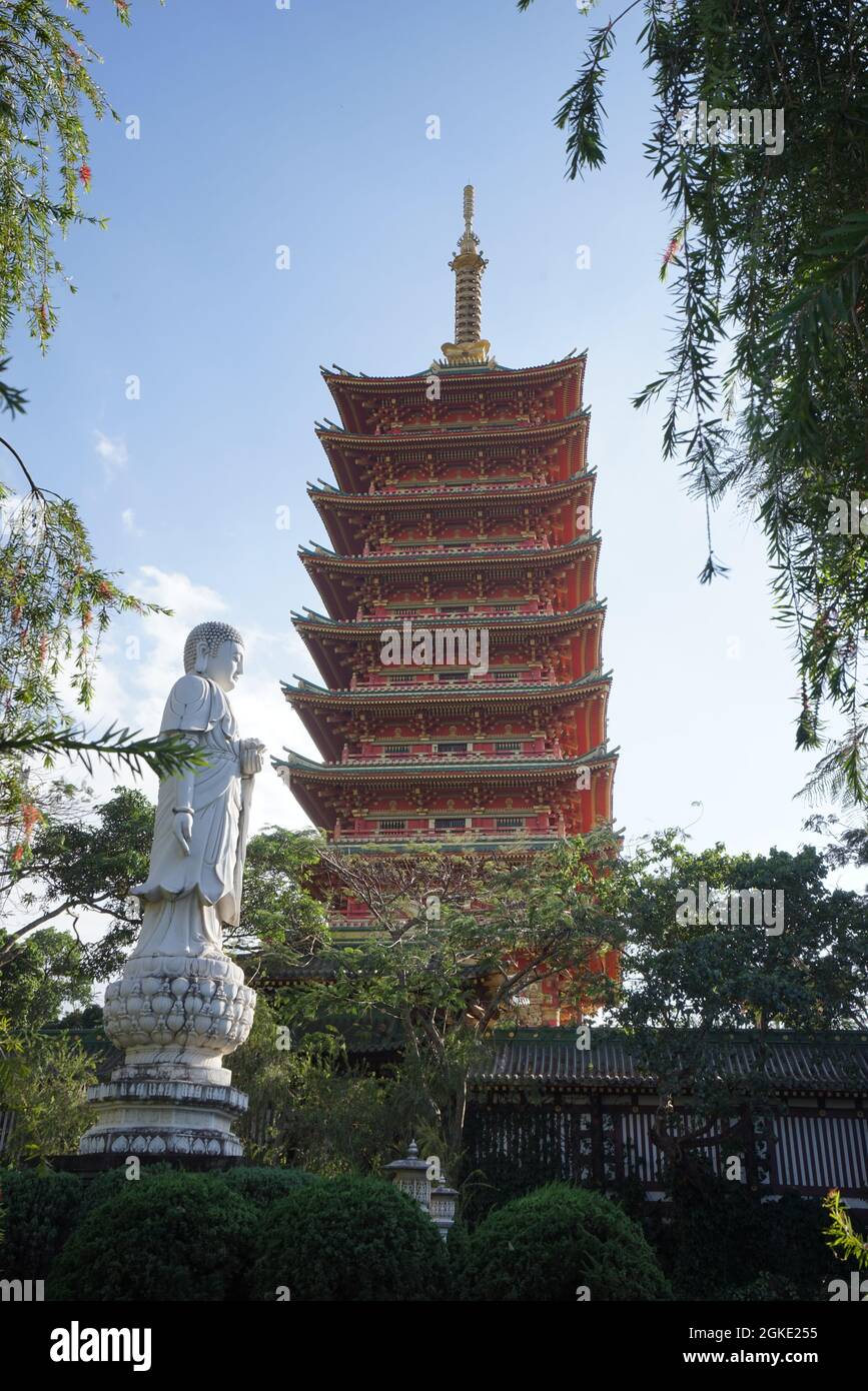 Nice Minh Thanh Pagode in der Provinz Gia Lai in Zentralvietnam Stockfoto