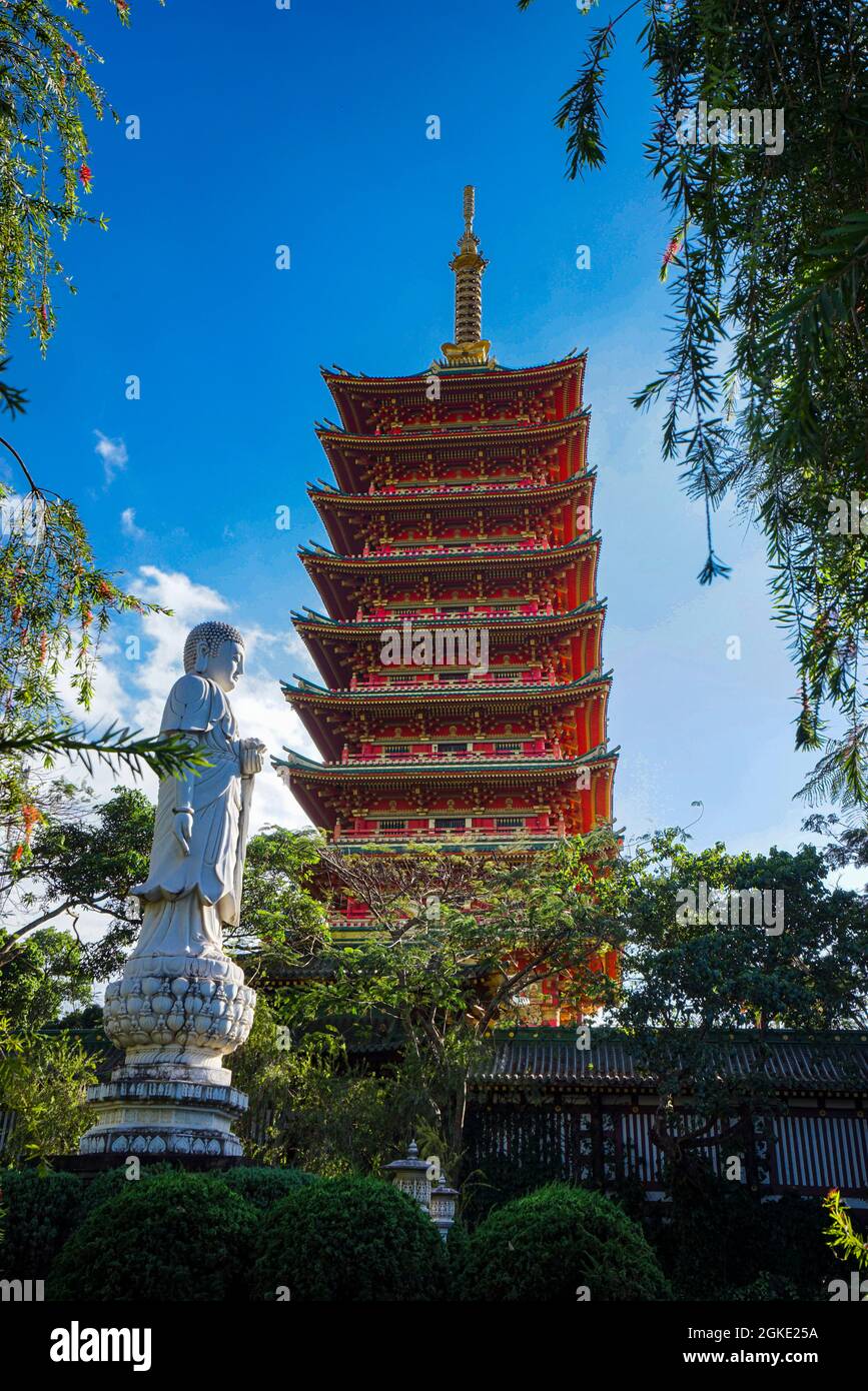 Nice Minh Thanh Pagode in der Provinz Gia Lai in Zentralvietnam Stockfoto