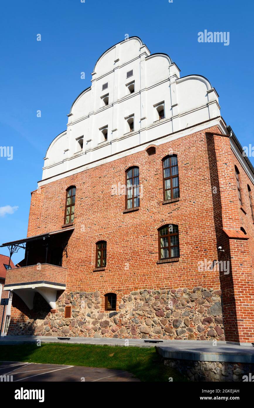 Burg, Gizycko, Warmia-Masuren, Loetzen, Warminsko-Mazurskie, Polen Stockfoto