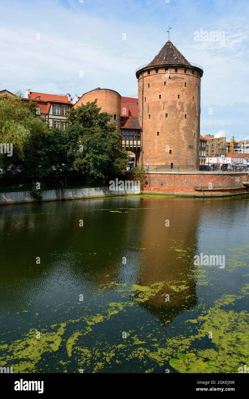 Stagiewna Tower, Danzig, Pommern, Polen Stockfoto