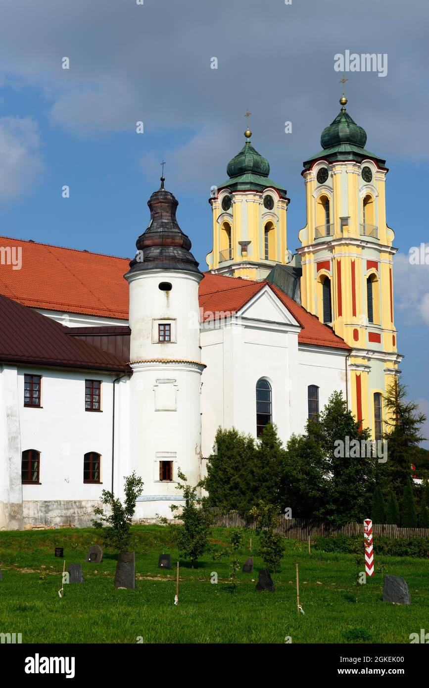 Dominikanische Kloster, Sejny, Podlachien, Polen Stockfoto