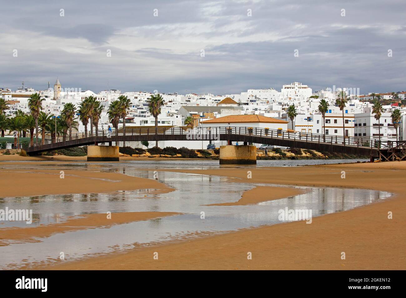 Conil de la Correas, Ruta de los Pueblos Blancos, Route der weißen Dörfer, Andalusien, Spanien Stockfoto