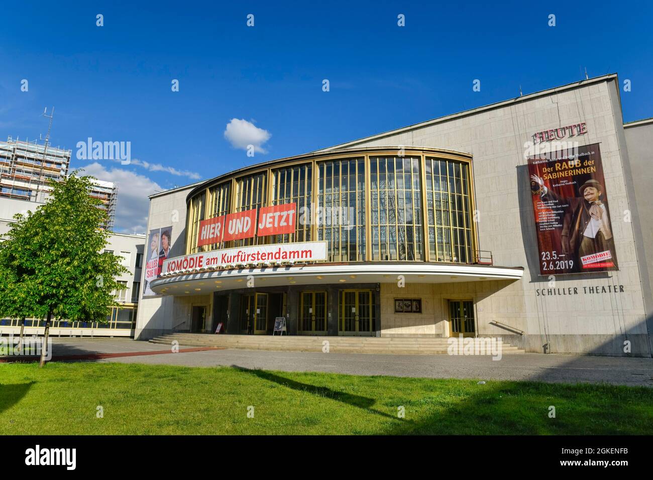 Komoedie am Kurfürstendamm am Schillertheater, Bismarckstraße, Charlottenburg, Berlin, Deutschland Stockfoto