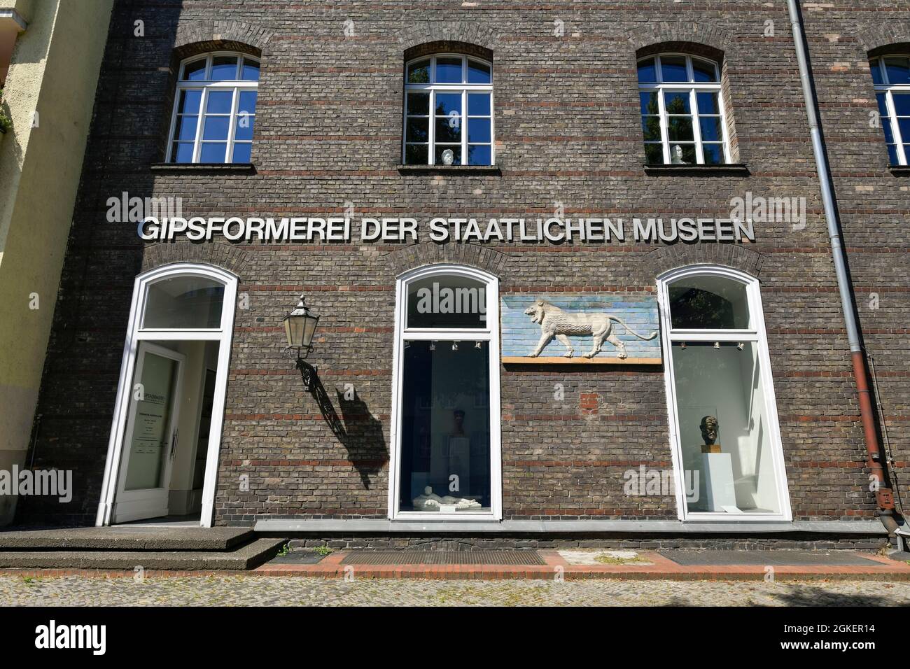Gipsformerei der Staatlichen Museen, Sophie-Charlotten-Straße, Charlottenburg, Berlin, Deutschland Stockfoto