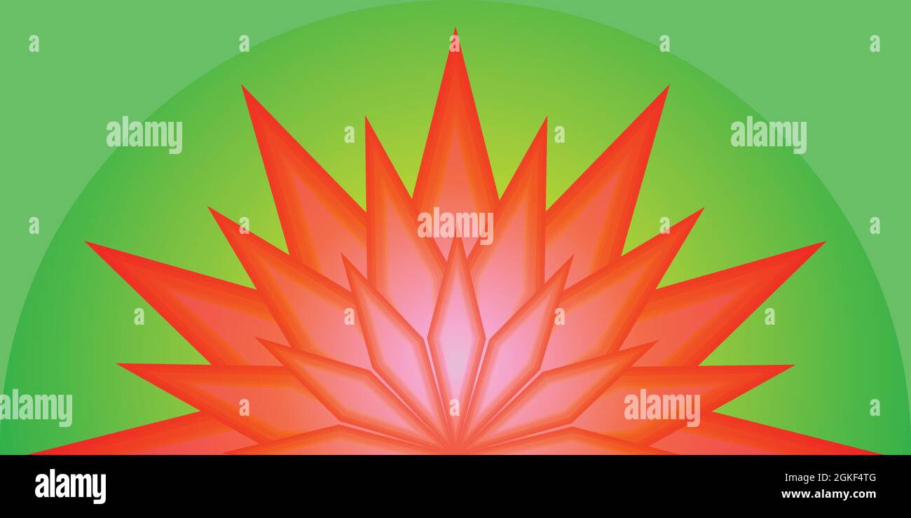 Abstrakt Hintergrund Textur natürliche floral Lotus Blütenblatt Pflanze ray glänzend Symbol Element digitale Kunst Grafik Design Tapete Muster Vektor Illustration Stock Vektor