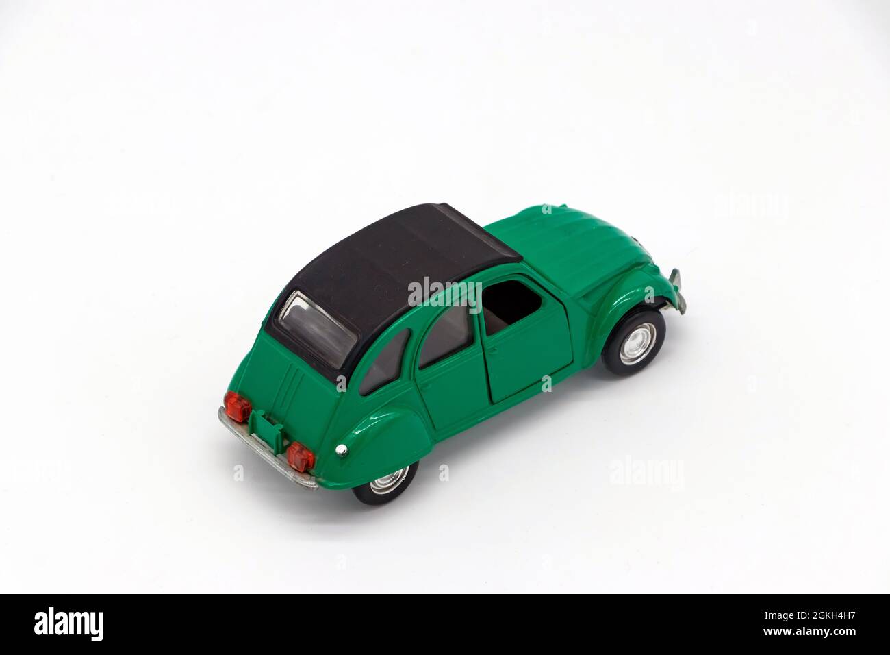 Maßstab Modell des grünen Stockfoto