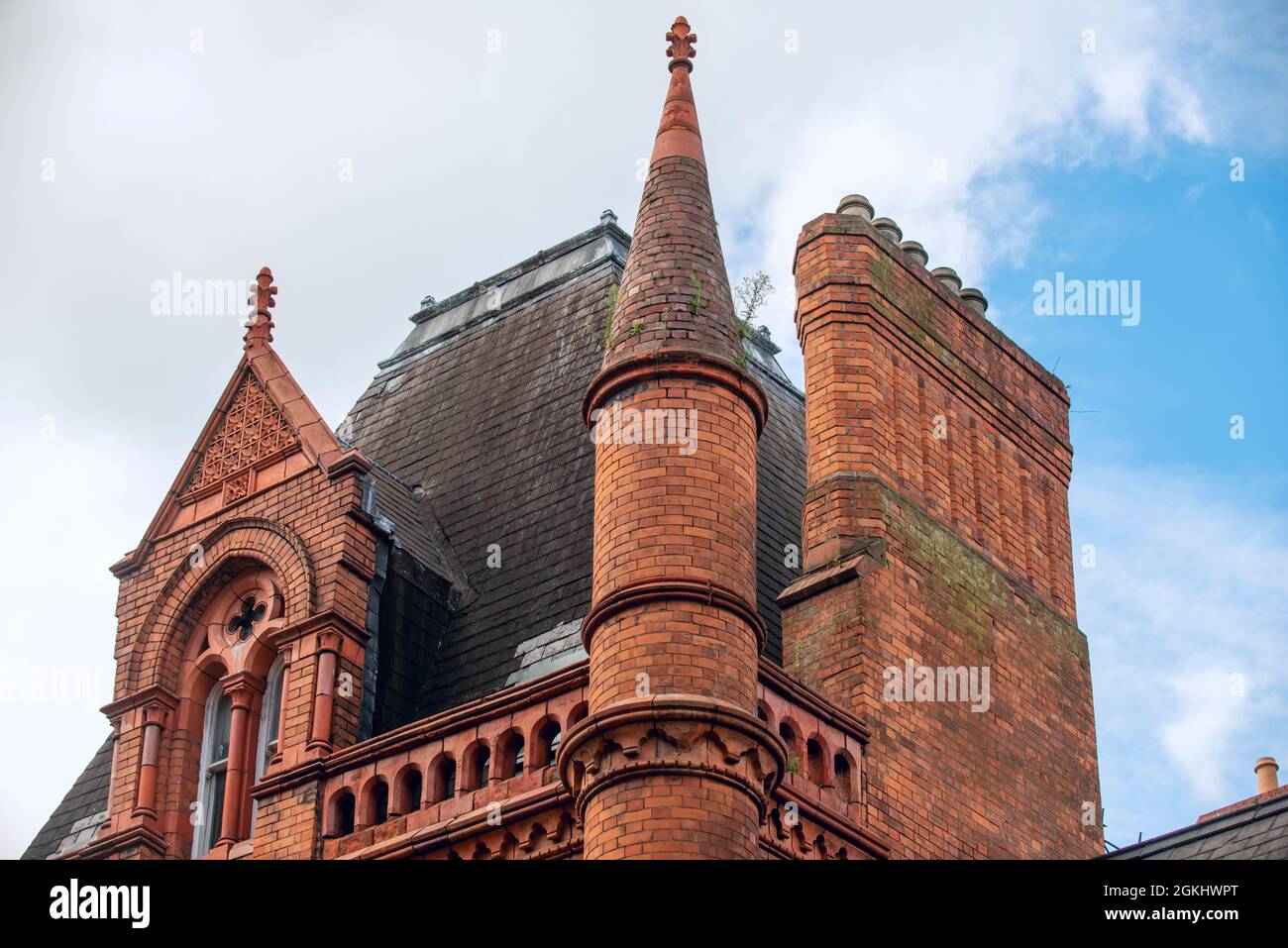South City Market, rotes Backsteingebäude alias George Street Arcade in Dublin, Republik Irland Stockfoto South City Market, rotes Backsteingebäude alias George Street Arcade in Dublin, Republik Irland Stockfoto