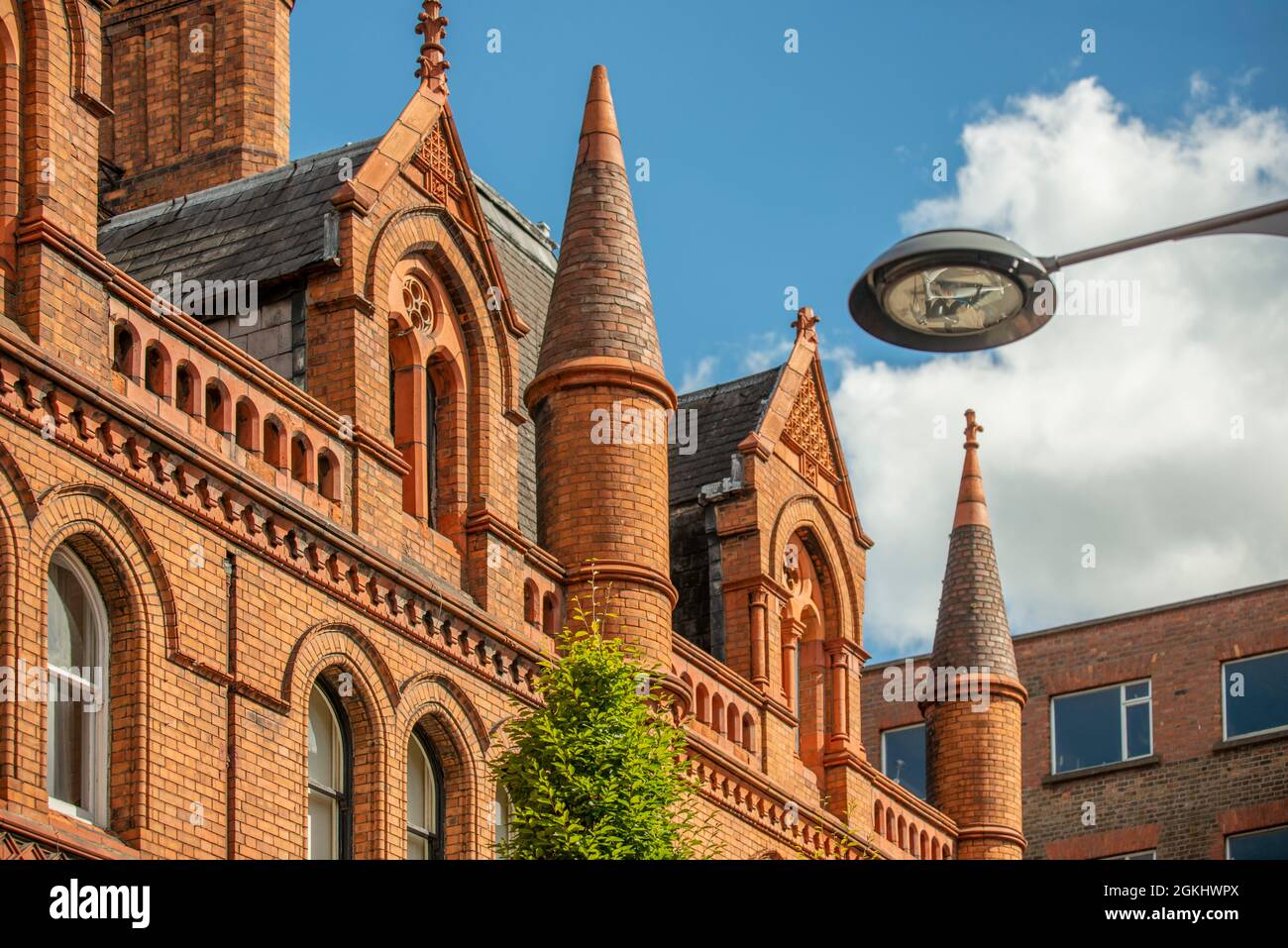 South City Market, rotes Backsteingebäude alias George Street Arcade in Dublin, Republik Irland Stockfoto South City Market, rotes Backsteingebäude alias George Street Arcade in Dublin, Republik Irland Stockfoto