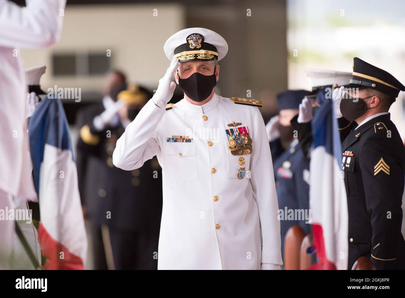 Adm. Philip Davidson, scheidender Kommandeur des US-Indo-Pacific Command Stockfoto