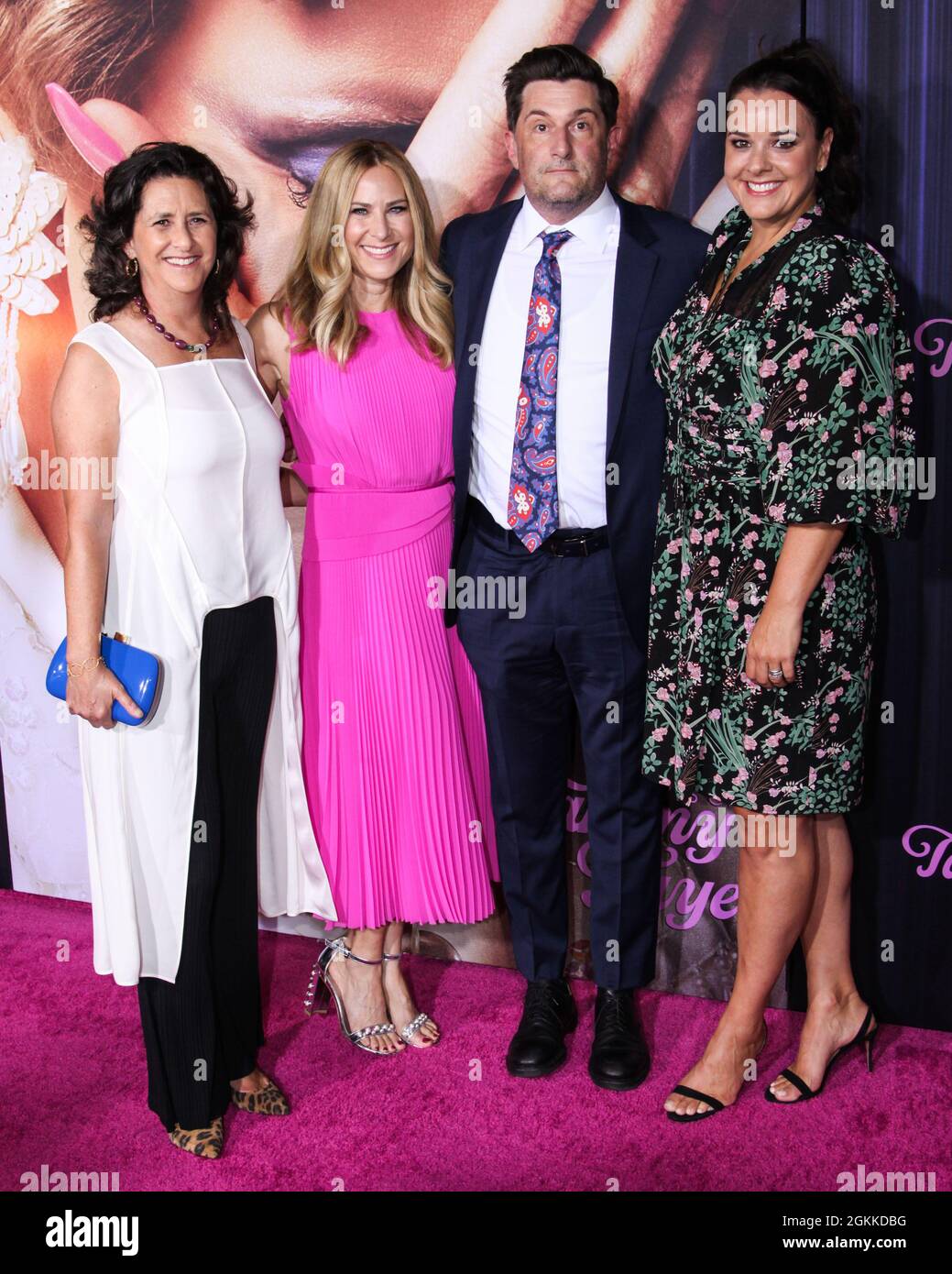 New York City, Usa. September 2021. MANHATTAN, NEW YORK CITY, NEW YORK, USA - 14. SEPTEMBER: Komiker Michael Showalter kommt zur New Yorker Premiere von Fox Searchlight Pictures' 'The Eyes of Tammy Jaye', die am 14. September 2021 im SVA Theatre in Manhattan, New York City, New York, USA, stattfand. (Foto von Kevin Lian/Image Press Agency) Quelle: Image Press Agency/Alamy Live News Stockfoto