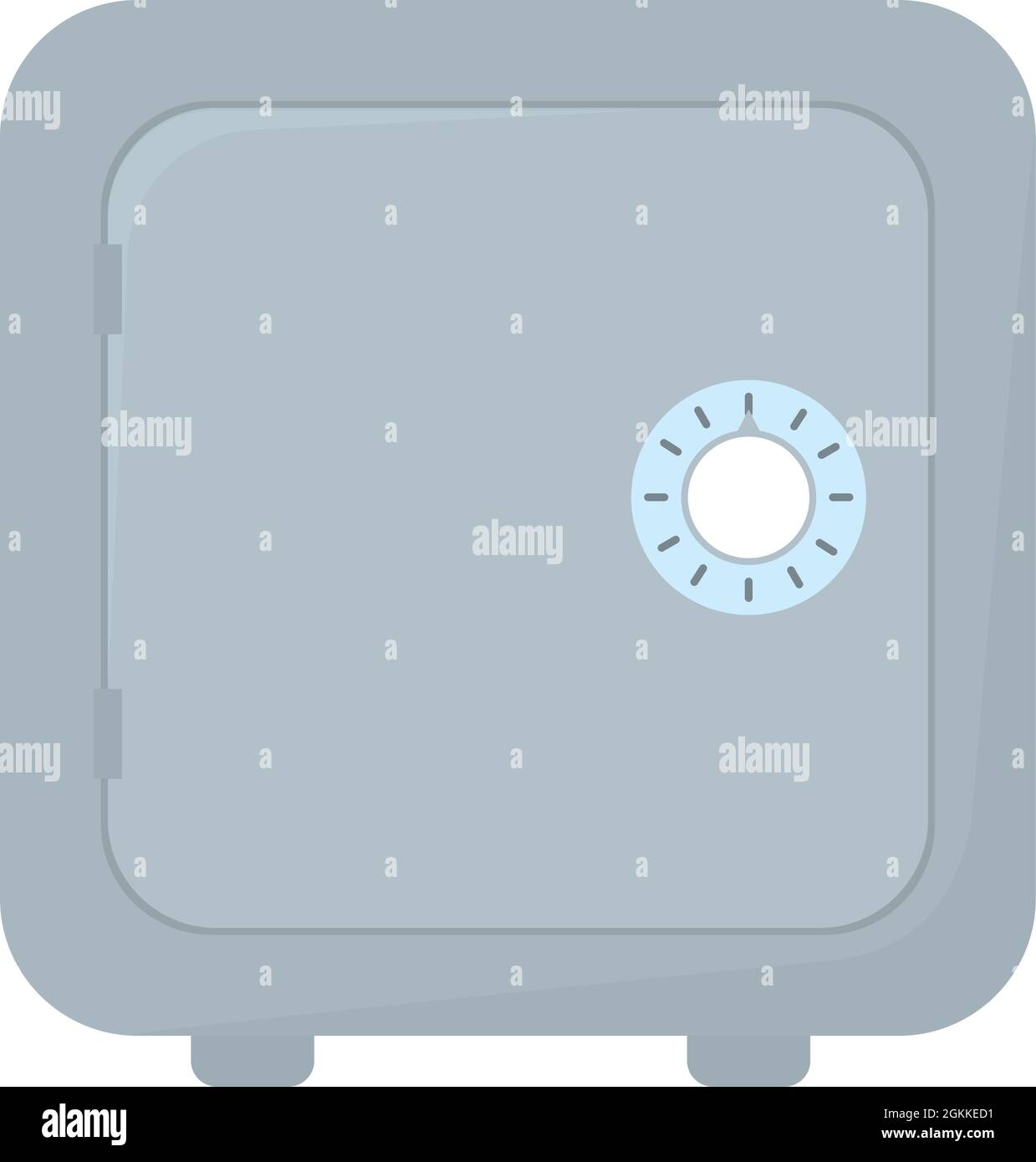 StrongBox-Symbol auf weißem Hintergrund Stock Vektor