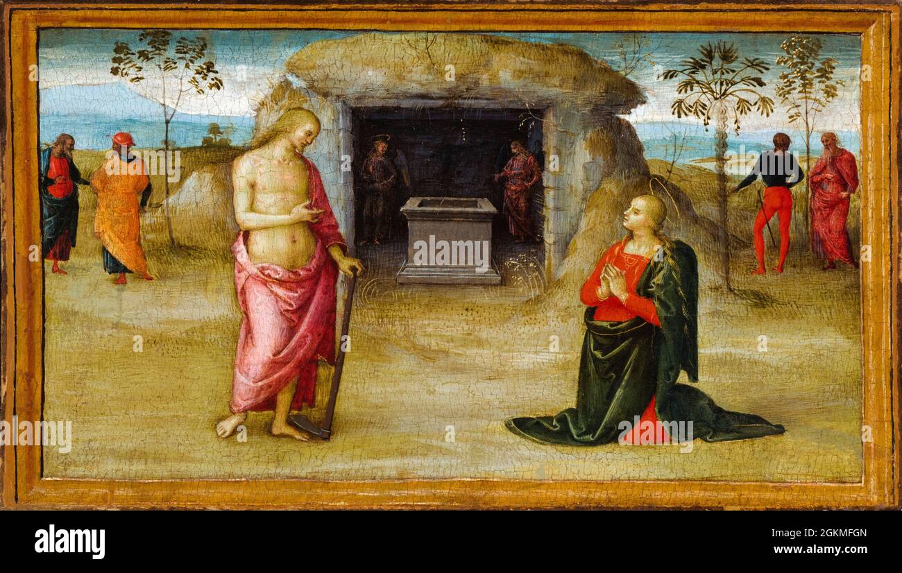 Perugino, Malerei, Noli me Tangere, 1500-1505 Stockfoto