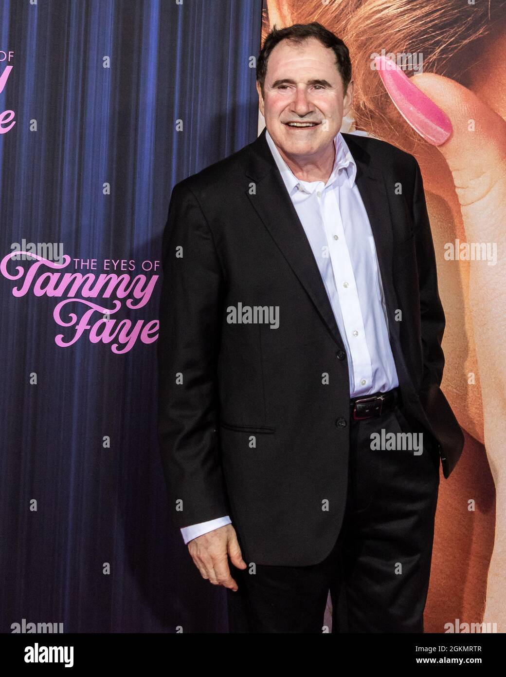 Richard Kind nimmt an der New Yorker Filmpremiere von „The Eyes of Tammy Saye“ im SVA Theater in New York City am 14. September 2021 Teil. (Foto von Gabriele Holtermann/Sipa USA) Quelle: SIPA USA/Alamy Live News Stockfoto