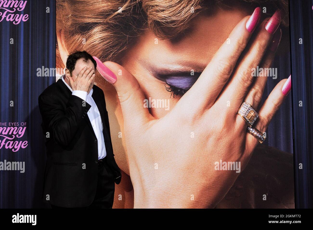 Richard Kind nimmt an der New Yorker Filmpremiere von „The Eyes of Tammy Saye“ im SVA Theater in New York City am 14. September 2021 Teil. (Foto von Gabriele Holtermann/Sipa USA) Quelle: SIPA USA/Alamy Live News Stockfoto