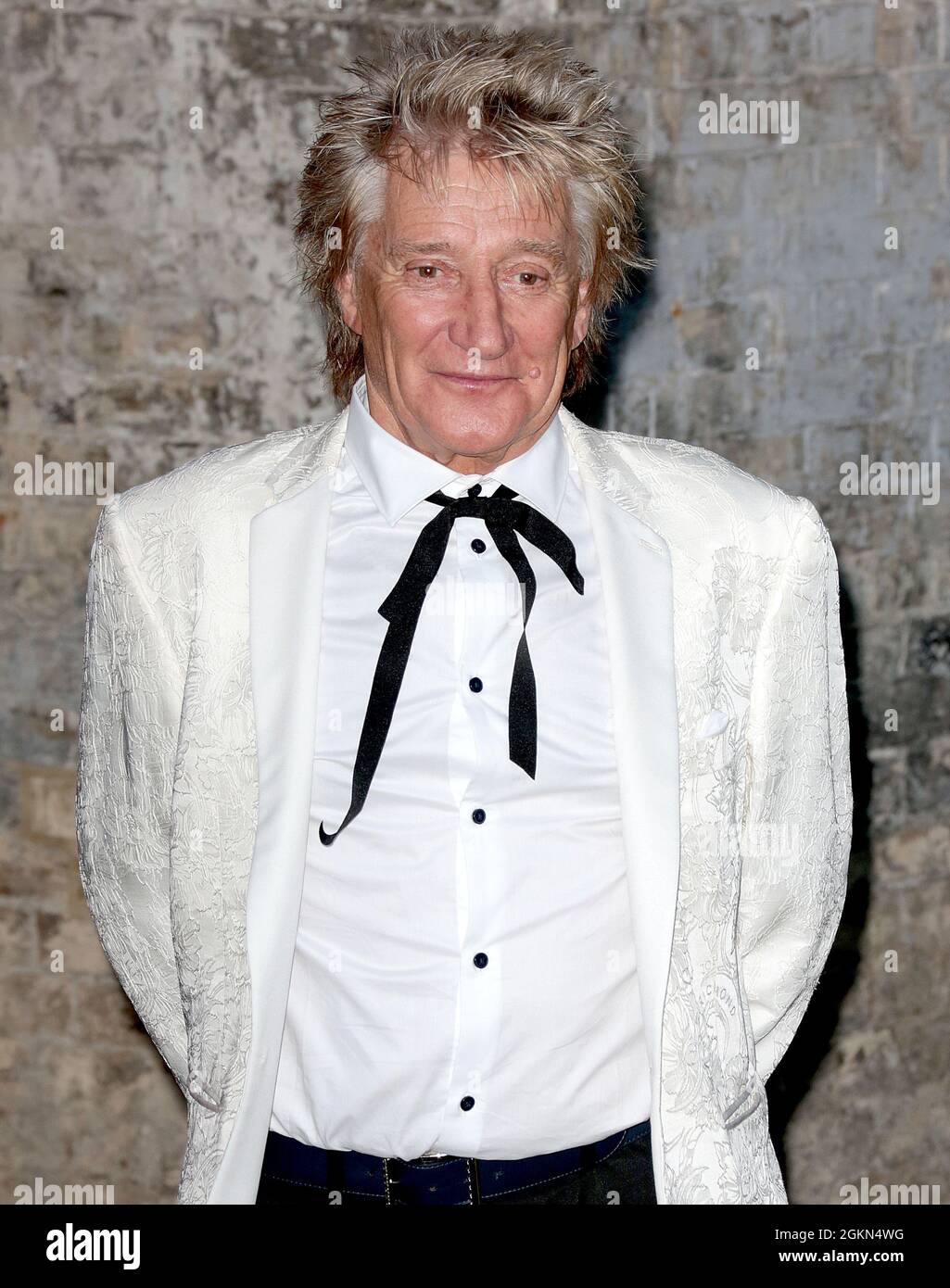 Sep 14, 2021 - London, England, UK - Rod Stewart nimmt an den Sun's Who Cares Wins Awards Teil, The Roundhouse, London Stockfoto