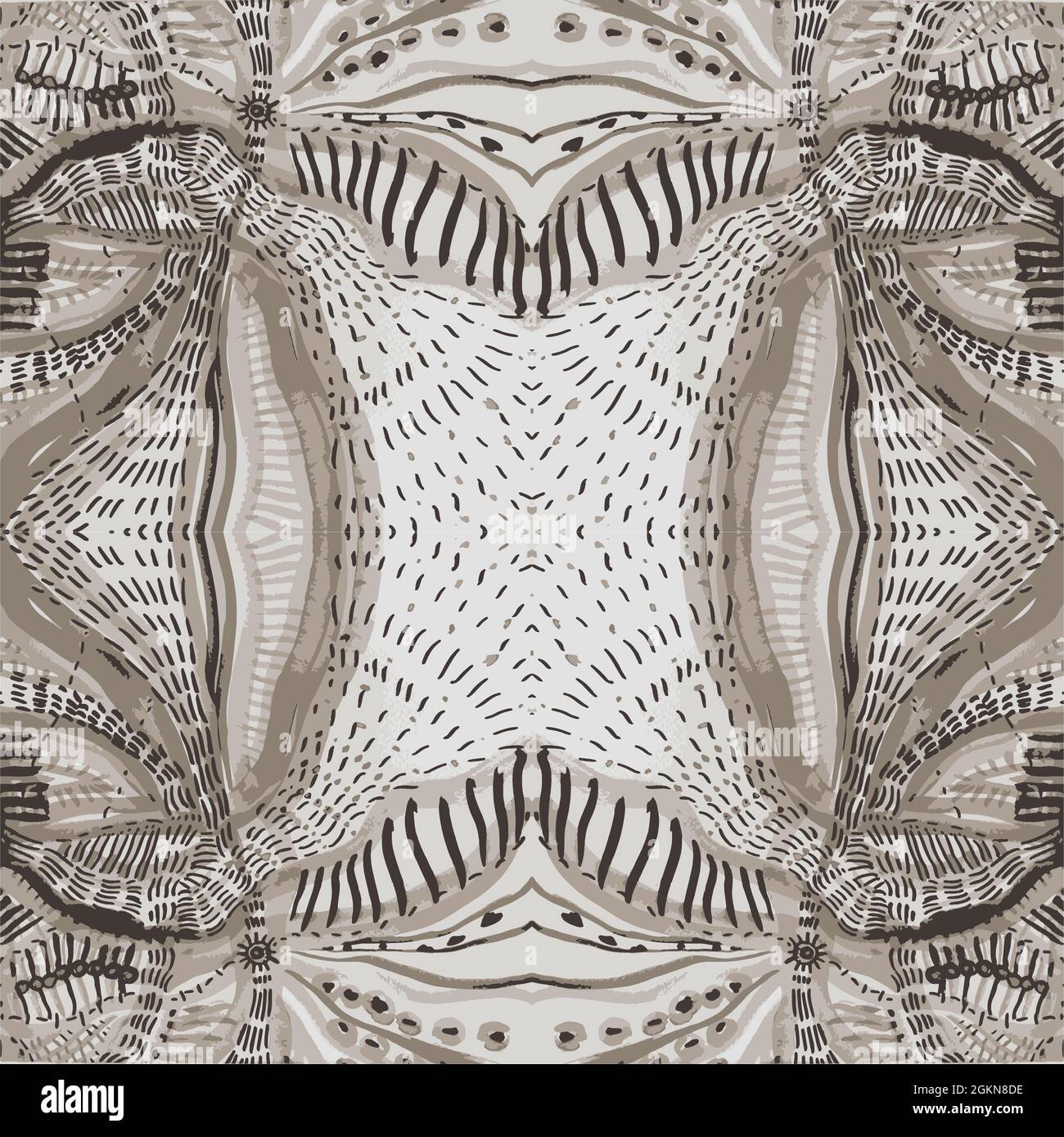 Nahtloses abstraktes geometrisches Muster Stockfoto